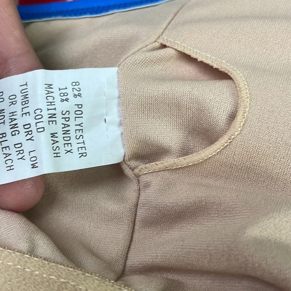 Kortni Jeane Tankini Top Medium Sporty Stripe Square neckline - Picture 6 of 7